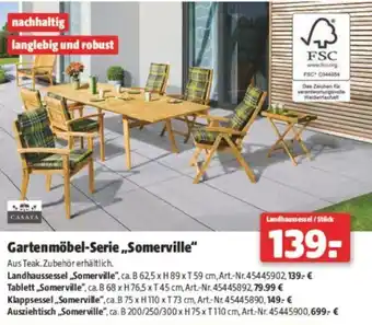 Hagebau Gartenmöbel-Serie Somerville Angebot