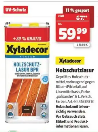 Hagebau Holzschutzlasur Angebot