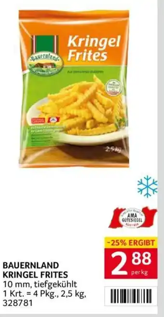 Transgourmet BAUERNLAND KRINGEL FRITES 2.5kg Angebot