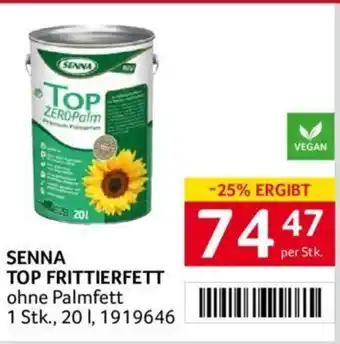 Transgourmet SENNA TOP FRITTIERFETT 20L Angebot