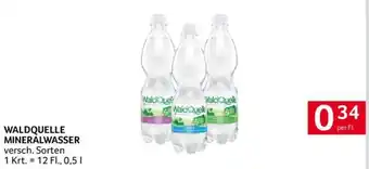 Transgourmet WALDQUELLE MINERALWASSER 0.5L Angebot