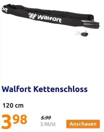 Action Walfort Kettenschloss Angebot