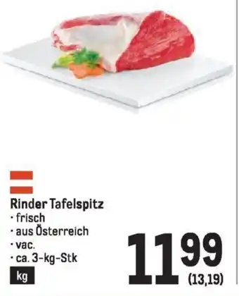 Metro Rinder Tafelspitz 3kg Angebot