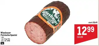 Metro Wiesbauer Polnische Spezial 2kg Angebot