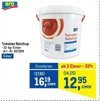 Metro Tomaten Ketchup 10kg Angebot