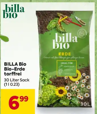 Billa BILLA BIO Bio-Erde torffrei 30 Liter Sack Angebot