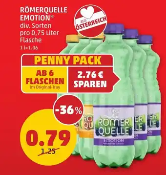 PENNY RÖMERQUELLE EMOTION Angebot