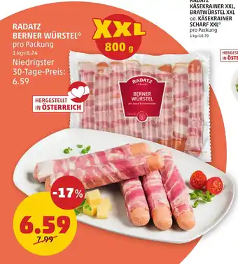 PENNY RADATZ BERNER WÜRSTEL Angebot