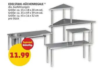 PENNY EDELSTAHL-KÜCHENREGALE Angebot