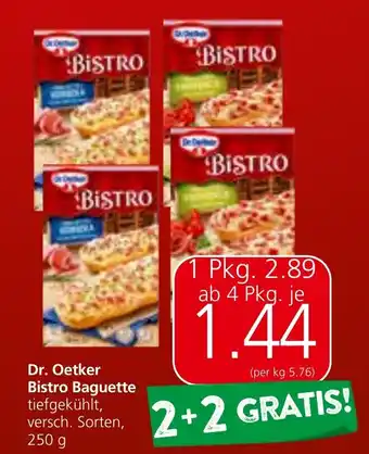 Strasser Markt Dr. Oetker Bistro Baguette 250g Angebot