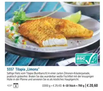 Bofrost 5557 Tilapia „Limona" Angebot