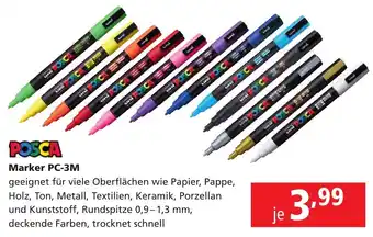 Pagro Diskont POSCA Marker PC-3M Angebot