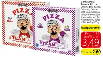 Eurospar Gangstarella Teamcapi Pizza 442-505g Angebot