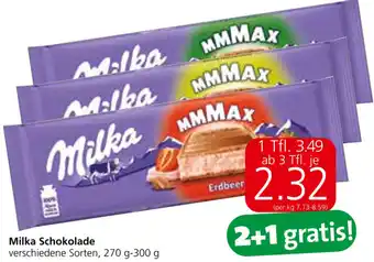 Eurospar Milka Schokolade 270-300g Angebot