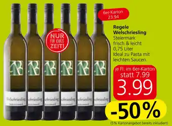 Eurospar Regele Welschriesling Angebot