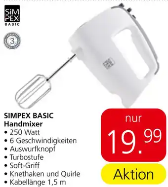 Eurospar Simplex Basic Handmixer Angebot