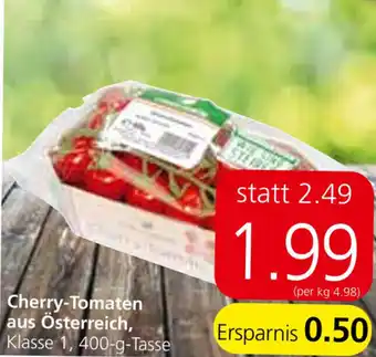 Eurospar Cherry-Tomaten Aus Österreich 400g Angebot