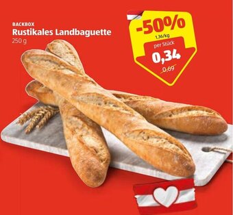 Hofer Backbox Rustikales Landbaguette 250 g Angebot
