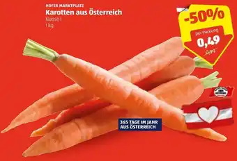 Hofer Karotten Aus Österreich 1 Kg Angebot