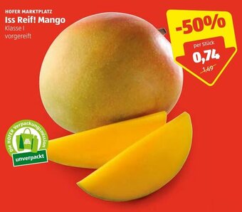 Hofer Iss Reif! Mango Angebot