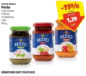 Hofer Pesto 190g Angebot