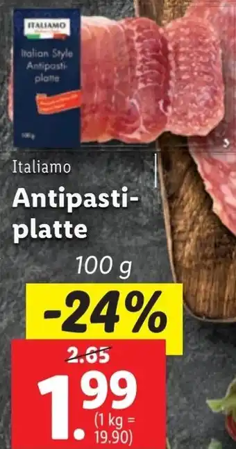 Lidl Antipasti- platte Angebot