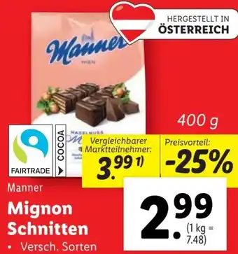 Lidl Mignon Schnitten Angebot