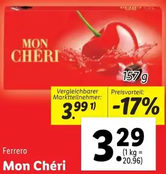 Lidl Ferrero Mon Chéri Angebot