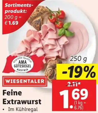 Lidl Feine Extrawurst Angebot