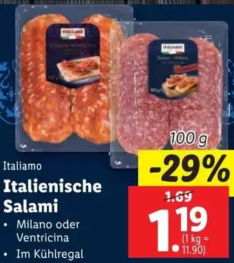 Lidl Italienische Salami Angebot
