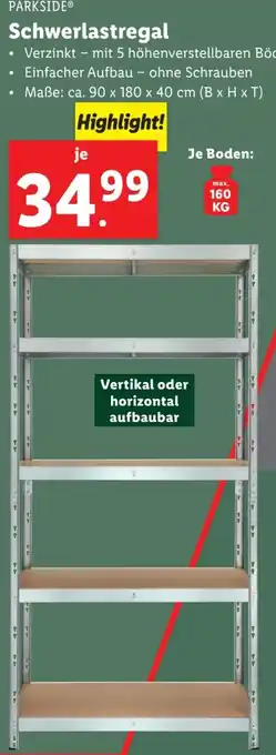 Schwerlastregal