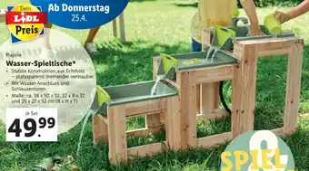 Lidl Wasser-Spieltische Angebot