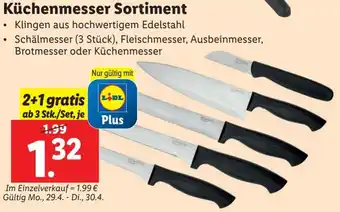 Lidl Küchenmesser Sortiment Angebot