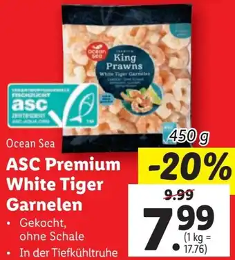 Lidl ASC Premium White Tiger Garnelen Angebot