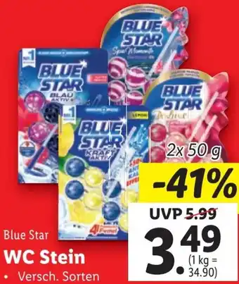 Lidl Blue Star WC Stein Angebot