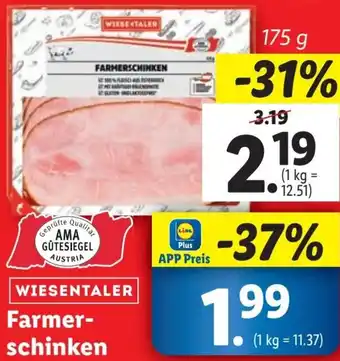 Lidl Farmer- schinken Angebot