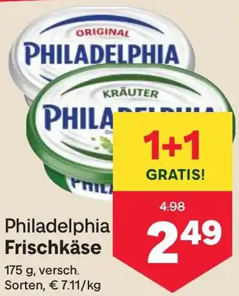 MPreis Philadelphia Frischkäse Angebot