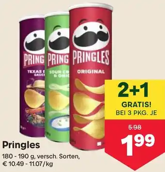 MPreis Pringles Angebot