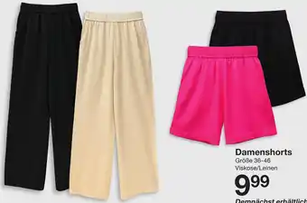 Zeeman Damenshorts Angebot