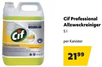Eurogast Grissemann Cif Professional Allzweckreiniger Angebot