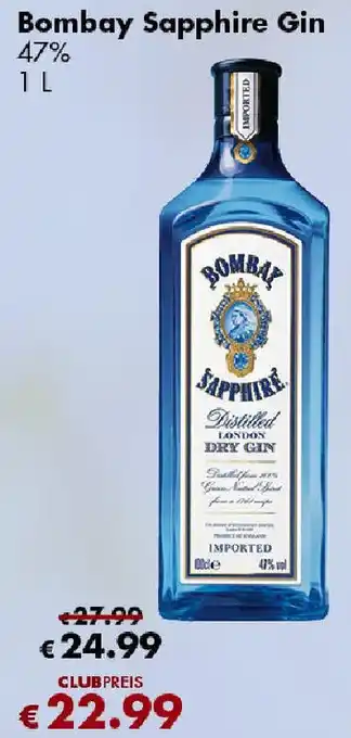 Travel FREE Bombay Sapphire Gin Angebot