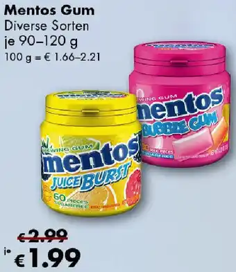 Travel FREE Mentos Gum Angebot