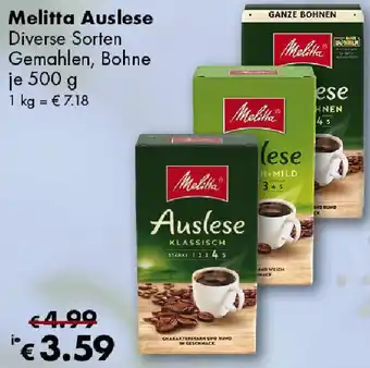 Travel FREE Melitta Auslese Angebot