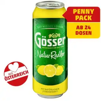 PENNY Gösser Märzen od. Naturradler od. Naturgold Penny 0.50 Liter 1 Dose Angebot
