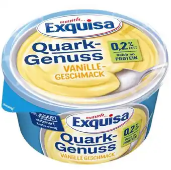 Eurospar Exquisa Quark-Genuss Frucht, Exquisa Fitline Protein Quark-Joghurt-Creme versch. Sorten oder Exquisa milder Skyr laktosefrei  Angebot