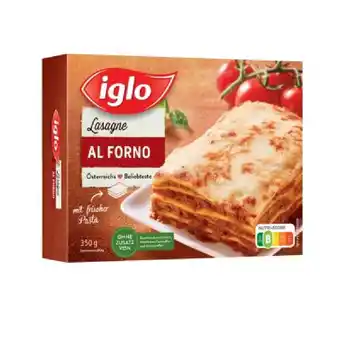Eurospar iglo Lasagne EUROSPAR 350 Gramm 1 Packung Angebot