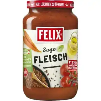 MPreis Felix Sugo verschiedene Sorten MPREIS 580 Gramm 1 Glas Angebot