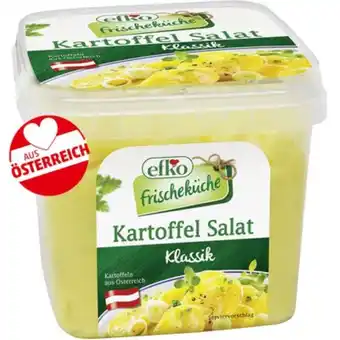 PENNY Efko KARTOFFELSALAT div. Sorten od. KRAUTSALAT Penny 1 Kilogramm 1 Packung Angebot