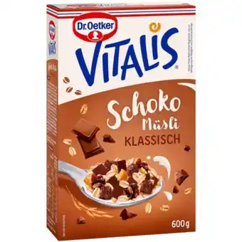 PENNY Dr.Oetker Vitalis Müsli div. Sorten Penny 600 Gramm 1 Packung Angebot