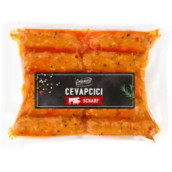 PENNY DELIKATESSA Cevapcici mild od. scharf Penny 350 Gramm 1 Packung Angebot